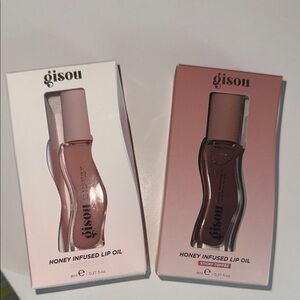 Honey Infused Lip Oil Set - Vanilla Glaze & Sticky Toffee